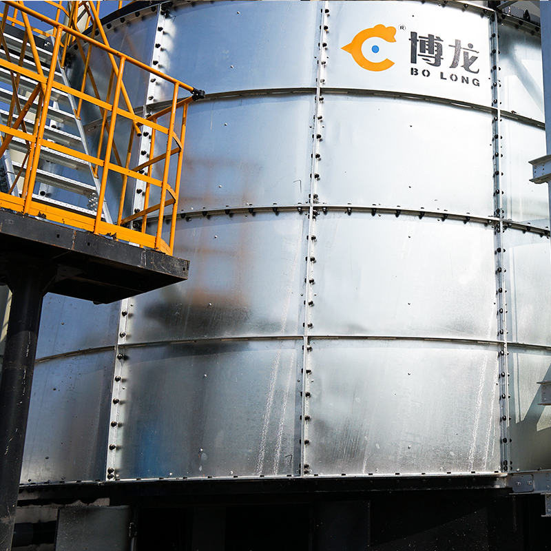 enhanced corrosion resistance industrial composting machin palm oil residue